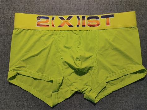 2xist Boxer Mens Yellow Underwear Super Sexy Fast Shipping Size S M L