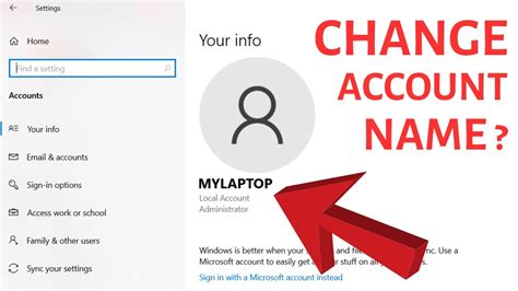 How To Change Account Name On Windows 10 Easily How To Change User