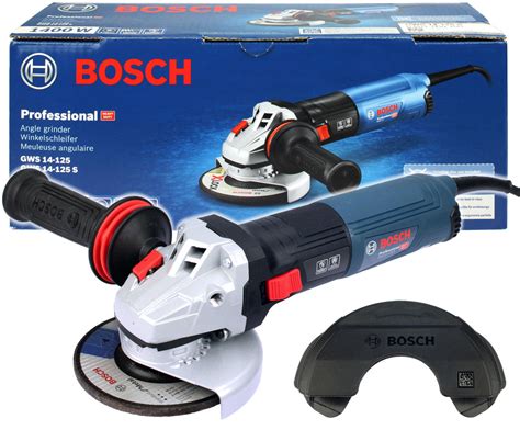 Szlifierka kątowa 1400W GWS 14 125 S BOSCH filtr 06017D0100 Cena