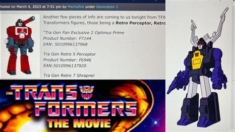 Transformers News More Retro Movie Toyline Figures Lists Revealed New