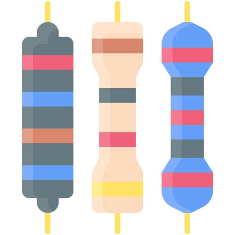 Resistor Free Technology Icons