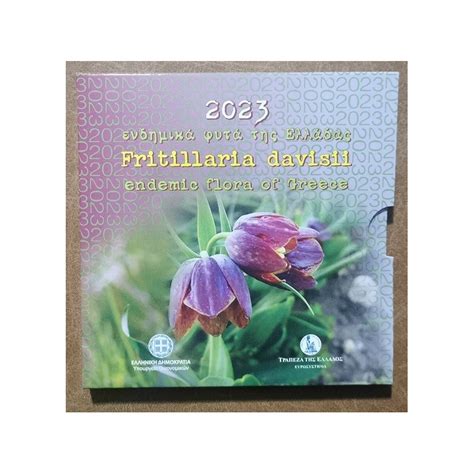 Eurocoin Eurocoins 5 Euro Greece 2023 Fritillaria Davisii Bu