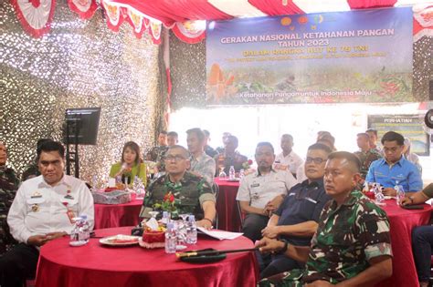 Sukseskan Gerakan Nasional Ketahanan Pangan Pangdivif 3 Kostrad Vidcon