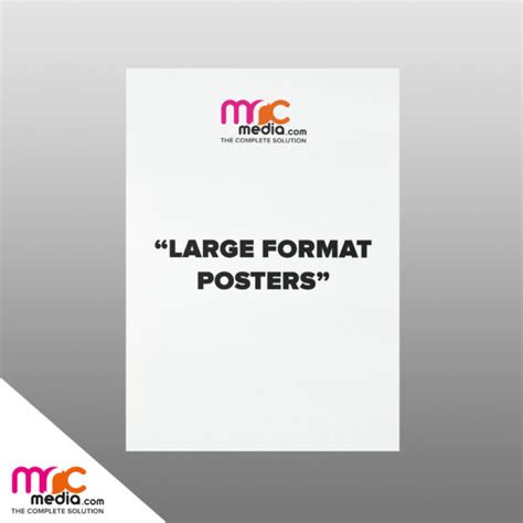 large format posters mrcmediacom