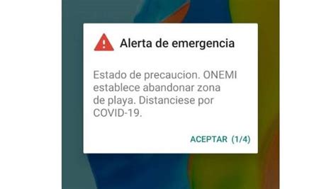 Chile Onemi Inicia Pruebas Del Sistema De Alerta De Emergencia En La