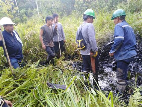 Loreto reportan nuevo derrame de petróleo en el Oleoducto Norperuano