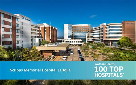 Scripps La Jolla Named Among Top 100 Hospitals In The U S Oceanside