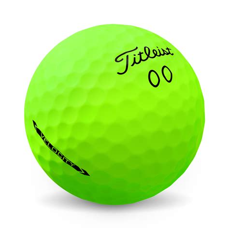 Titleist Velocity Matte Green Golf Balls (12 Balls) - Prior Gen