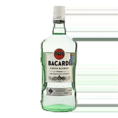 RON BACARDI CARTA BLANCA GARRAFA Drink Central