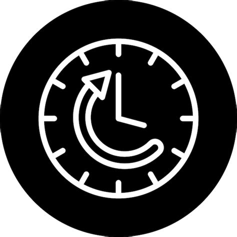 Premium Vector Time Loop Icon Style