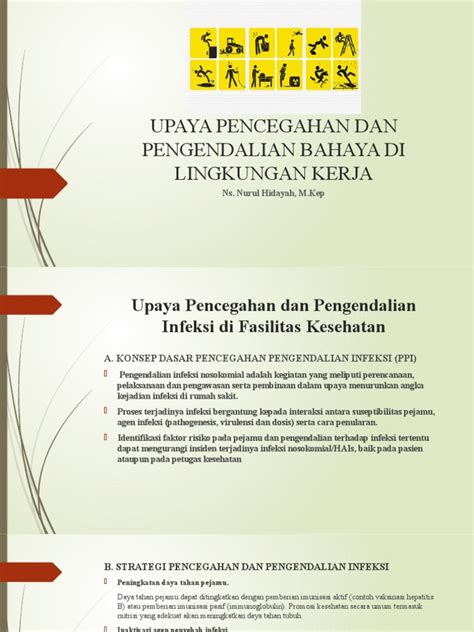 Upaya Pencegahan Dan Pengendalian Bahaya Di Lingkungan Kerja Pdf