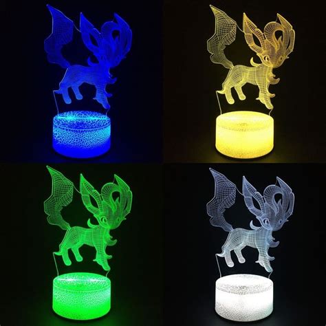 Pokemon 3D Lampe Flot Natlampe Ledide Dk