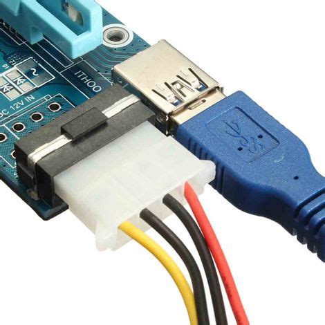 Usb Pci E Express X Carte Montage X Riser Adaptateur Extension