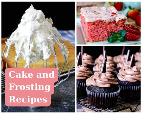 Cake and Frosting Recipes - Just A Pinch