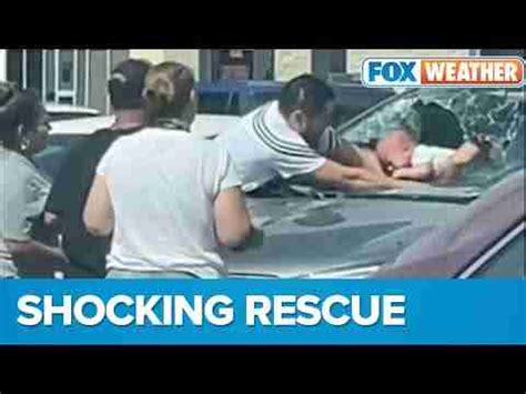 Texas Dad Rescues Baby Locked In Hot Car