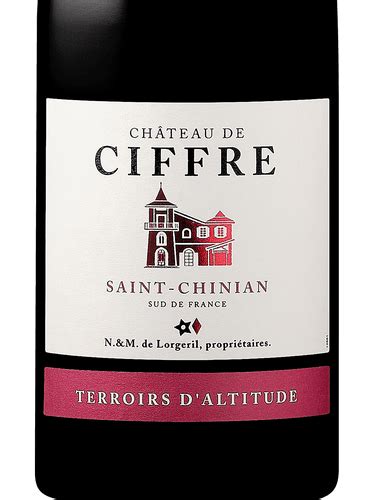 Chateau De Ciffre Terroirs D Altitude Saint Chinian Vivino France