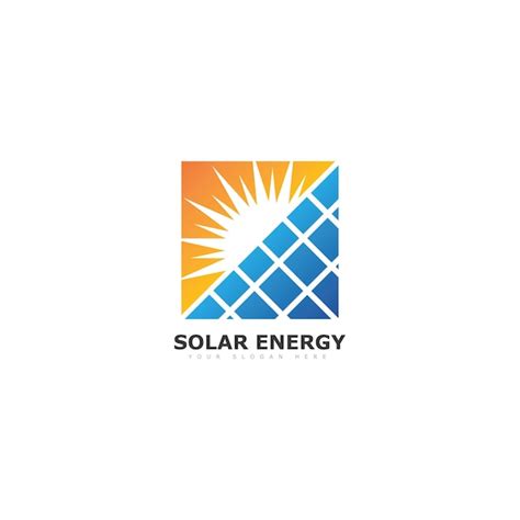 Premium Vector Solar Energy Logo Or Icon Vector Solar Panel Sign