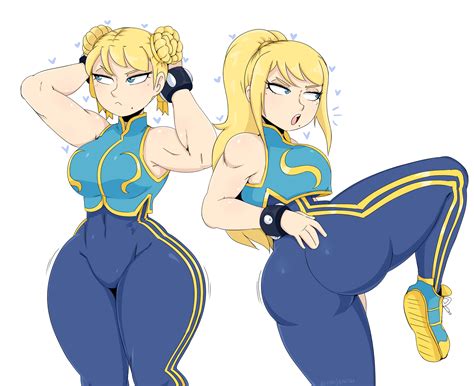 Samus Chun Li Crossover By Jinusenpai On Newgrounds