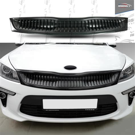 Решетка радиатора SPORT LINE для автомобиля Kia Rio 4 (Киа Рио 4) (2017 ...