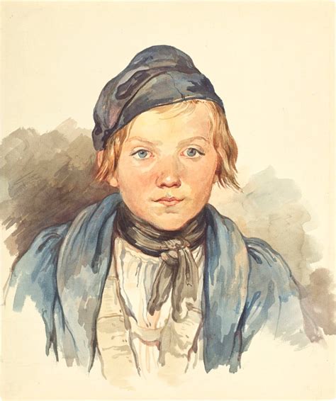 August Richter Bildnis Eines Jungen Free Stock Illustrations Creazilla