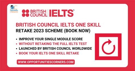 British Council IELTS One Skill Retake New Scheme Launched