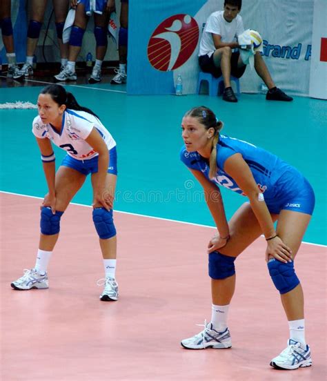 Ready To Receive Italian Volleyball Team Editorial Stock Photo Image