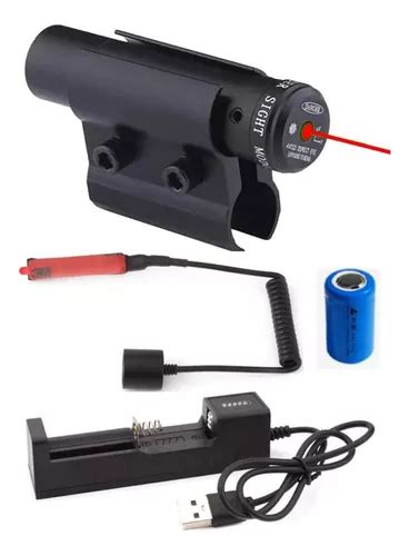 Mira Laser Para Cano Carabina De Pressão Espingarda Red Parcelamento