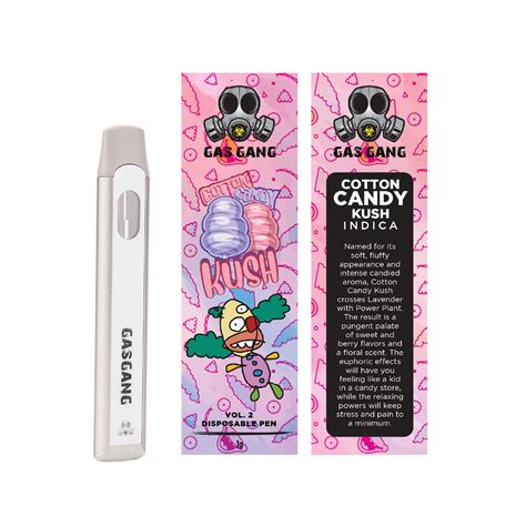 Buy Gas Gang Cotton Candy Kush Disposable Pen Indica Online Mmj