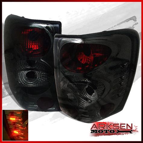 Find Smoked 99 04 Jeep Grand Cherokee Altezza Tail Lights Lamps W LED