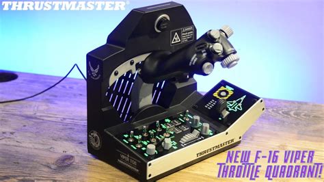 Thrustmaster F Viper Throttle Quadrant System Unboxing First