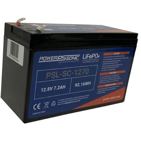 Power Sonic PSL SC 1270 PSL SC Series 12 8V 7 2Ah Deep Cycle