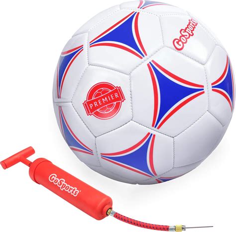 Amazon.com : GoSports Premier Soccer Ball with Premium Pump - Available ...