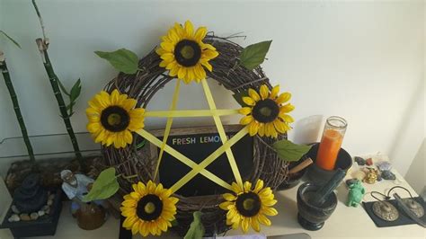 Getting ready for The Summer Solstice. Many blessings to all Pagans ...