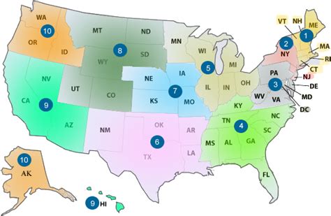 Epa Website Link Epa Regions Epa Standards