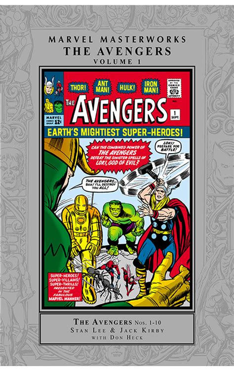 Marvel Masterworks The Avengers Vol 01 Hardcover Cosmic Realms