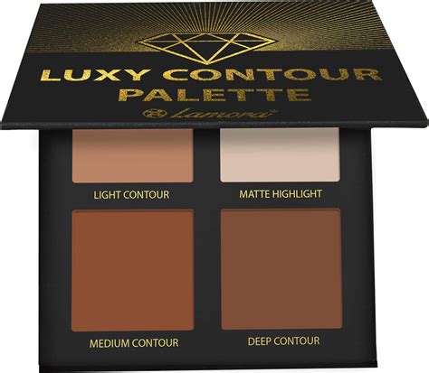 Amazon.com : Contour Palette Powder Contour Kit - Contouring Makeup Palette With Mirror - 4 ...