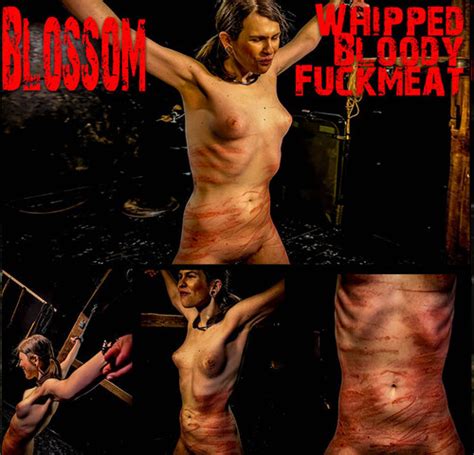 BrutalMaster Blossom Whipped Bloody Fuckmeat 12 03 22 Kinky