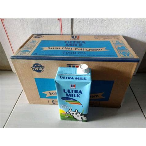 Jual Susu Uht Ultra Full Cream 1000ml Di Seller Atahar Sukajaya Kab