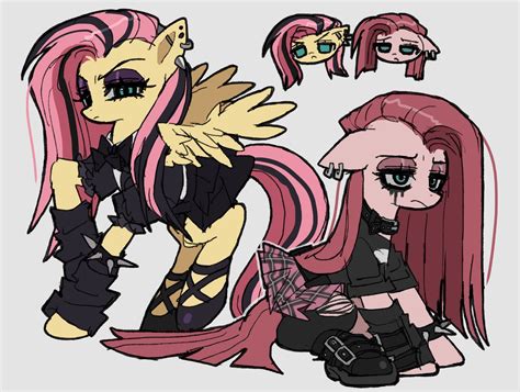 3457884 Safe Artistjwnn Fluttershy Pinkie Pie Earth Pony