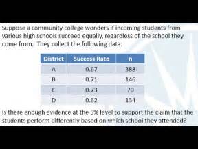 Mth Section Tests For Independence And Homogeneity Of