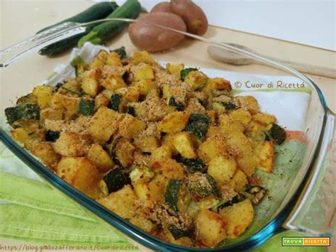 Zucchine E Patate Gratinate Al Forno Ricetta