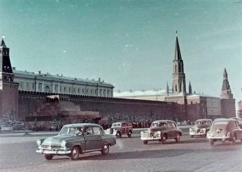 Красная площадь 1958 год Город Живет Москва