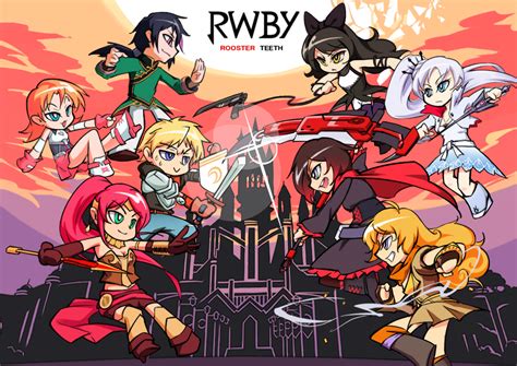 Let's Fight RWBY vs JNPR by InvertedFool on DeviantArt