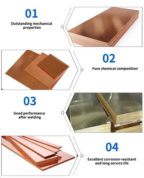 Copper Plate Sheet For Earthing Nickel Plated Copper Sheet Mm Mm