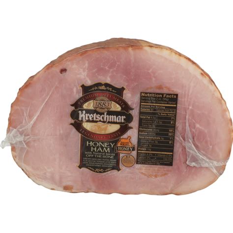 Kretschmar Premium Deli Off The Bone Honey Ham Shop Sun Fresh