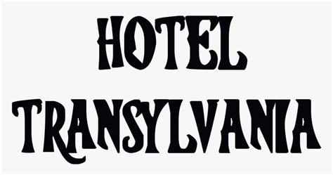 Hotel Transylvania Font Style, HD Png Download , Transparent Png Image - PNGitem