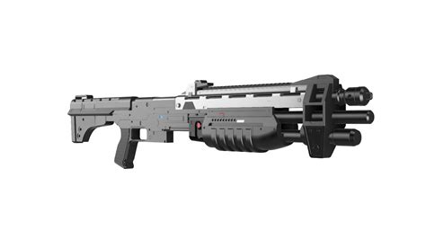 M45 Tactical Shotgun 3d Model For Cosplay Prop Inspired By Halo Reach