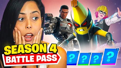 New Marvel Season 4 Battle Pass In Fortnite Youtube