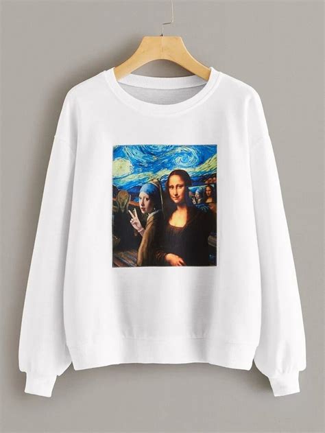 Дамска Блуза Mona Lisa Selfie Dtg • Kikibg