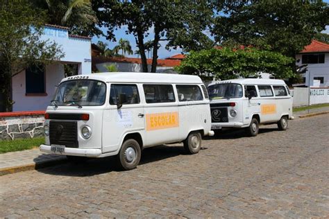 Classic Vw Transporter Van In Brazil Editorial Stock Image Image Of